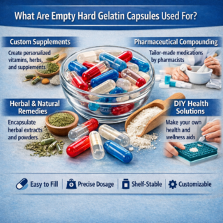 Empty gelatin capsule storage
