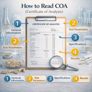 How to read certificate of analysis