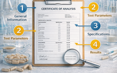 How to read certificate of analysis