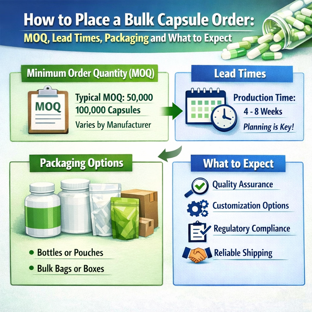 bulk order of gelatin capsules