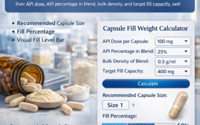 capsule fill weight calculator