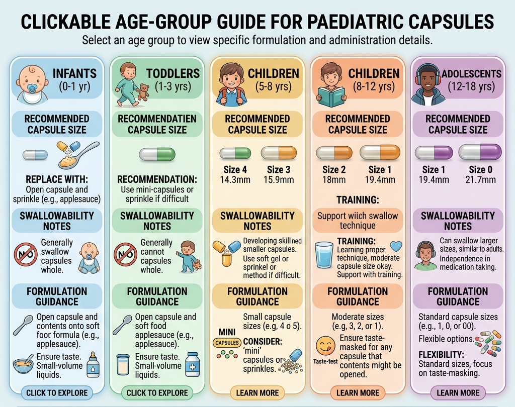gelatin capsules for babies